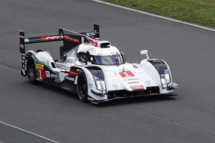 L'Audi R18 e-tron Quattro venue par la route