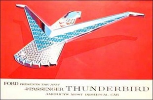 FORD USA Thunderbird Square Bird