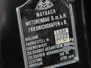 MAYBACH SW 38 Cabriolet transformable