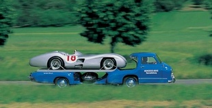 MERCEDES Racing Car Transporter