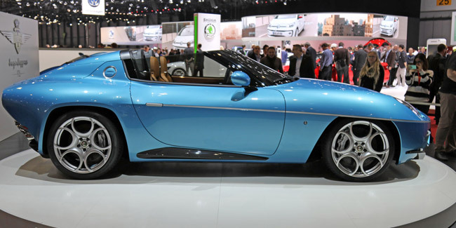 ALFA ROMEO Disco Volante Spyder by Touring