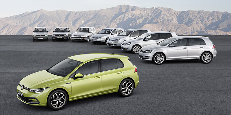 VOLKSWAGEN Saga Golf, 45 ans de réussite - Diaporama de 22 photos.com