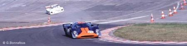 L'impressionnante Lola T 70 de Nigel Hulme