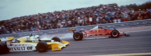 Le fameux duel contre Villeneuve au GP de France 79