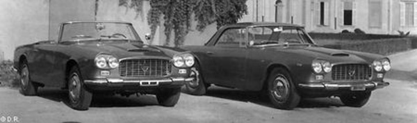 Le coupé et le cabriolet Flaminia Touring