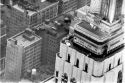 Ford Mustang Cabriolet au sommet de l'Empire State