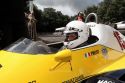 Alain Prost au volant de la Renault RE 40 F1