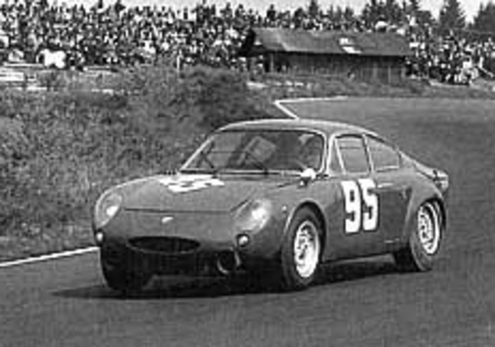 Abarth Simca 1300 aux 1000kms du Nürburgring, 1965.