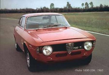 Alfa Romeo coupé Bertone GTA 1965