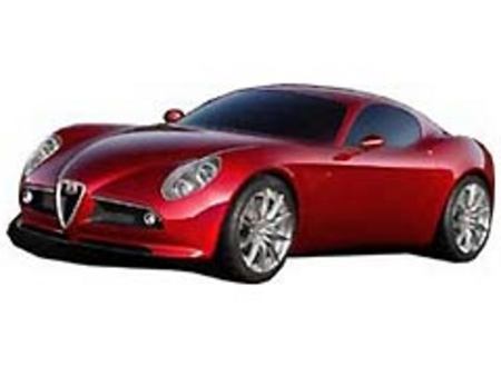 Fiche technique ALFA ROMEO 8C Concept