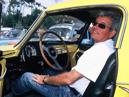 Hervé Deniel et son Alpine A108