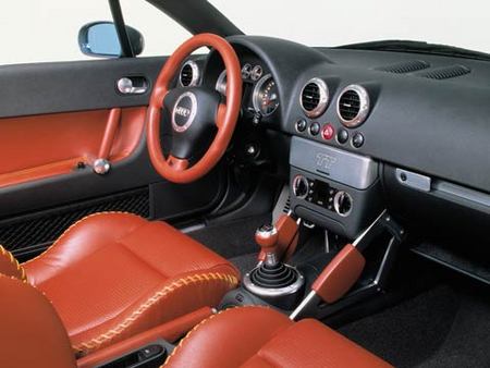 Intérieur de la TT roadster