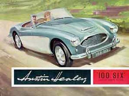 Austin Healey 100 Six série BN6