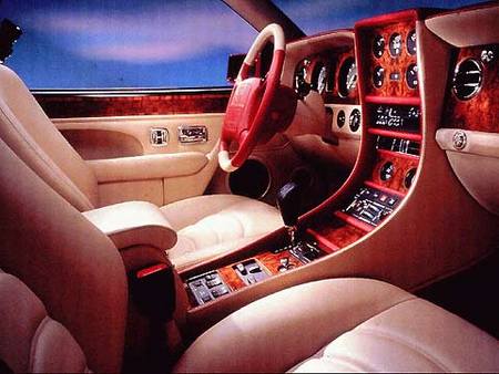 Intérieur de la Bentley Continental R