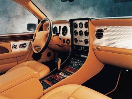 Intérieur de la Bentley Continental T