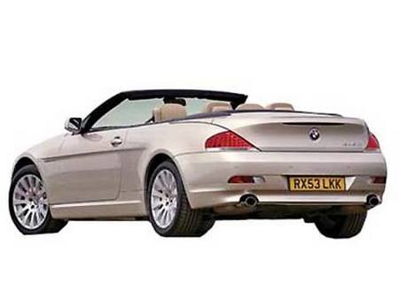 Fiche technique BMW SERIE 6 (E64 Cabriolet) 645Ci 333 ch