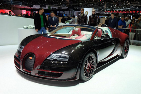 Fiche technique BUGATTI VEYRON 16.4 La Finale