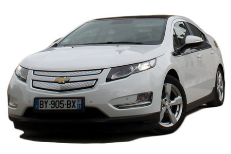 Fiche technique CHEVROLET VOLT E-REV
