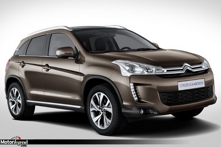 Fiche technique CITROEN C4 AIRCROSS Concept