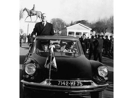 La DS, voiture préférée du Général