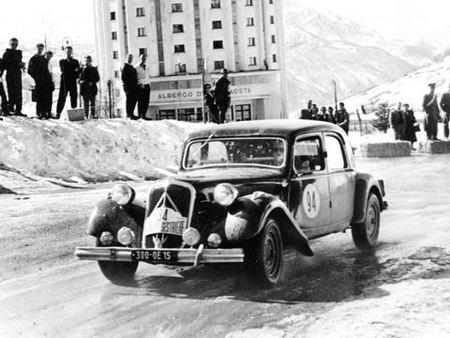 Une 15 au rallye de Sestrière