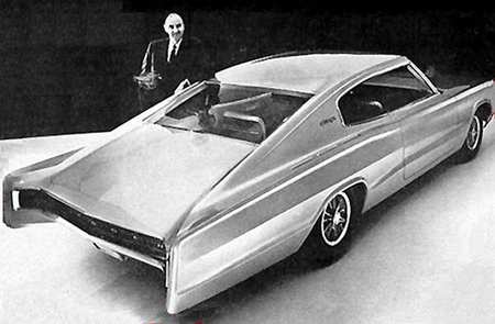 Elwood Engel et le prototype de la Dodge Charger 1966