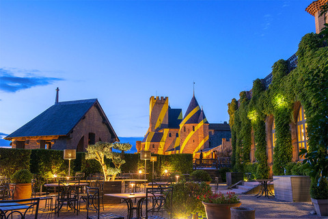 L’hôtel le Donjon, abordable et spectaculaire.