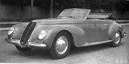 Alfa Romeo 2500 SS cabriolet 4 places 1940