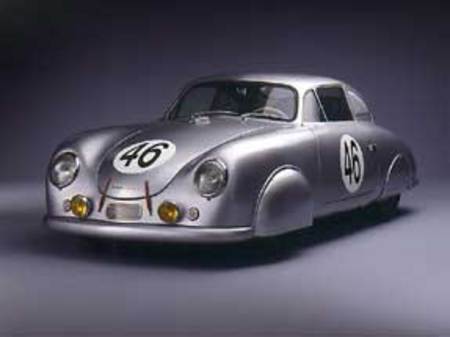 La 356 aluminium aux 24 Heures du Mans de 1951