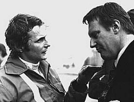 Niki Lauda et Burkhard Bovensiepen