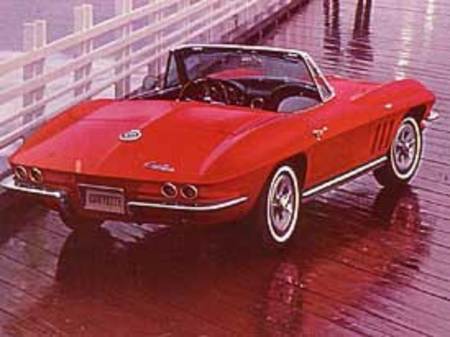 Corvette Sting Ray cabriolet 1964.