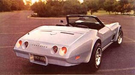 Cabriolet Corvette 1974
