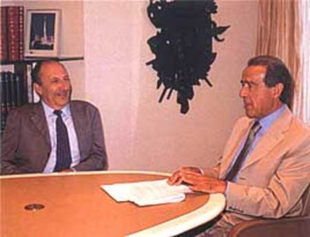 Philippe Guédon avec Jean-Luc Lagardère