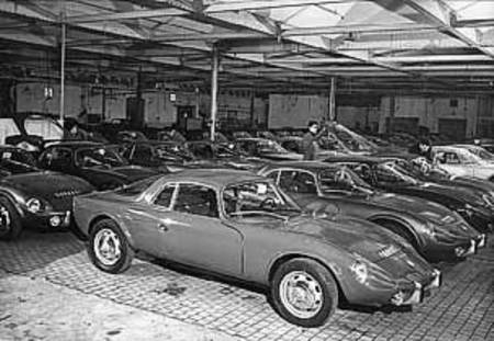 Les premières Djet V produites dans l'usine de Romorantin après la reprise de René Bonnet par Matra.