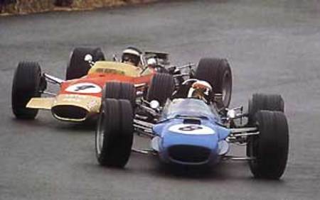Jackie Stewart en route vers la première victoire Matra en F1 : Zandvoort 1968