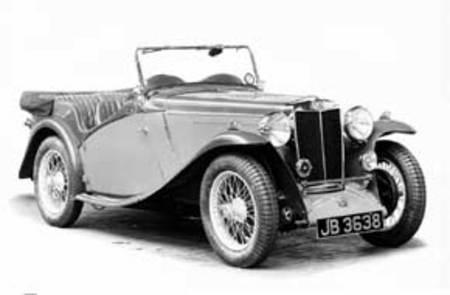 MG TC Midget, 1945