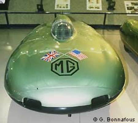 MG EX 181 de record, 1957