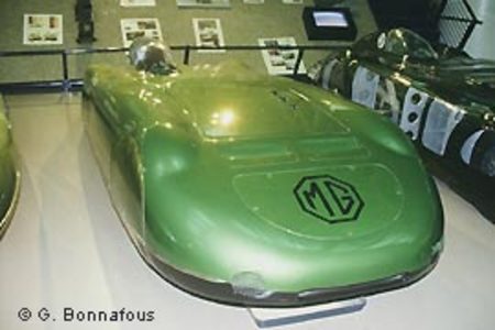 MG EX 179 de record, 1954