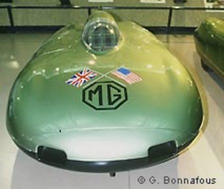 MG EX 181 de record, 1957