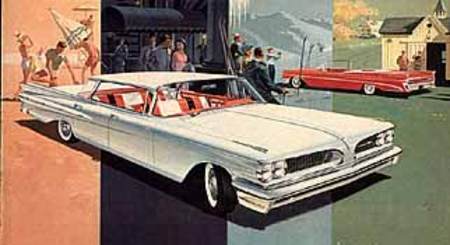 Ailerons verticaux sur Pontiac 1959