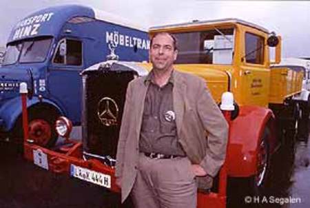 Johannes Gottinger et son Mercedes L 6500 K