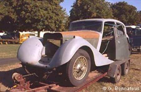 Berline Jaguar SS, 1938