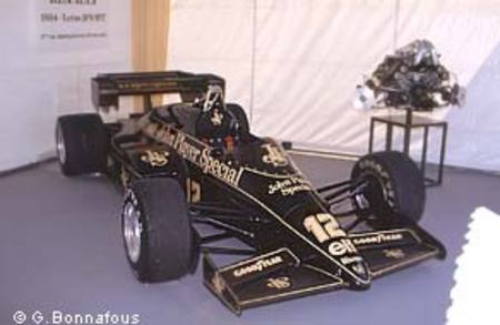 Lotus 95 T de 1984 : troisième au championnat du monde