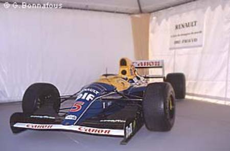 Williams FW 14 B de 1992 : championne du monde