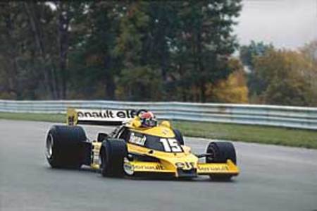 Grand prix de Grande Bretagne 1977- Silverstone - Renault RS01 de Jean-Pierre Jabouille