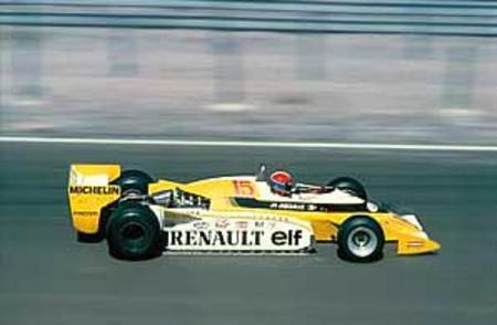 Grand prix de France 1979 - Dijon - Renault RS01 de Jean-Pierre Jabouille