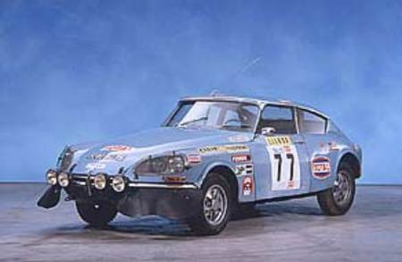 DS 21 du rallye du Portugal 1972