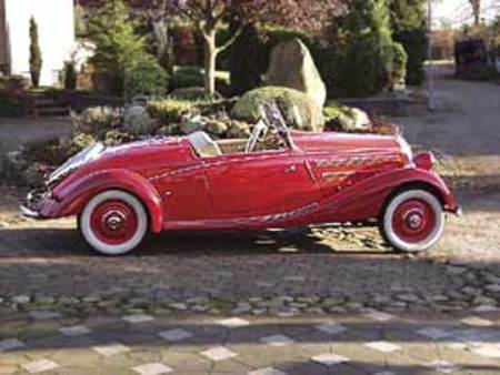 Mercedes cabriolet 170 V ayant appartenu à Clark Gable