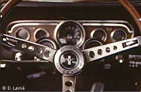 Tableau de bord de Ford Mustang