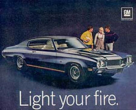 ...Jusqu'au 455 ci de 370 chevaux offert en 1970 sur la GS